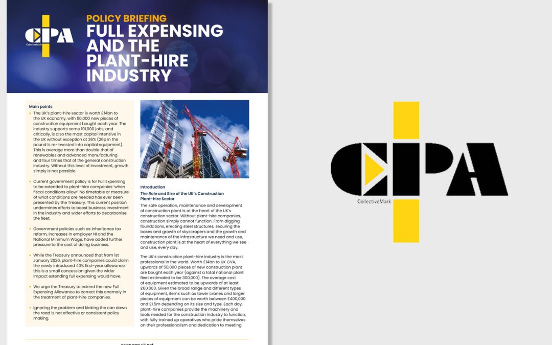 Policy Briefing on Full Expensing
