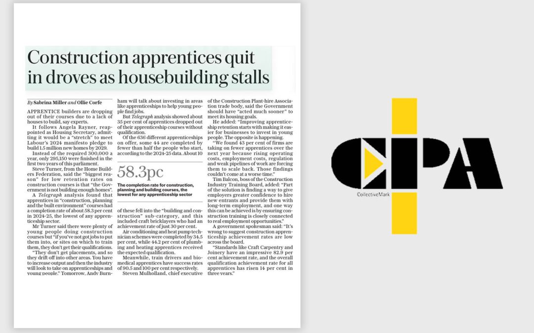 Sunday Telegraph Highlights Findings from Latest CPA Member Survey
